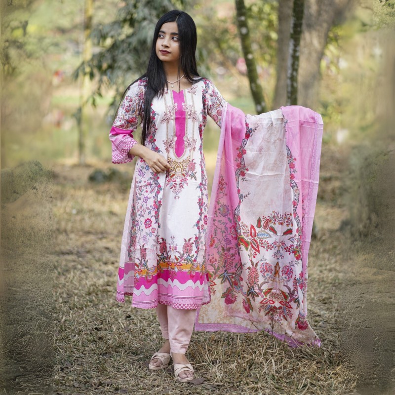 Exclusive Lun Jomtom PinkyTheme Three Piece